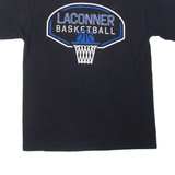 PORT & COMPANY La Conner Basketball Mens T-Shirt Black M