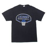PORT & COMPANY La Conner Basketball Mens T-Shirt Black M