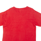 GILDAN Skeleton Bike Mens T-Shirt Red XL