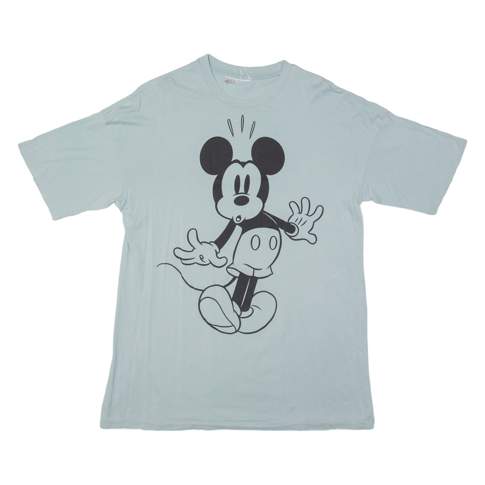 DISNEY Mickey Mouse Womens T-Shirt Blue L