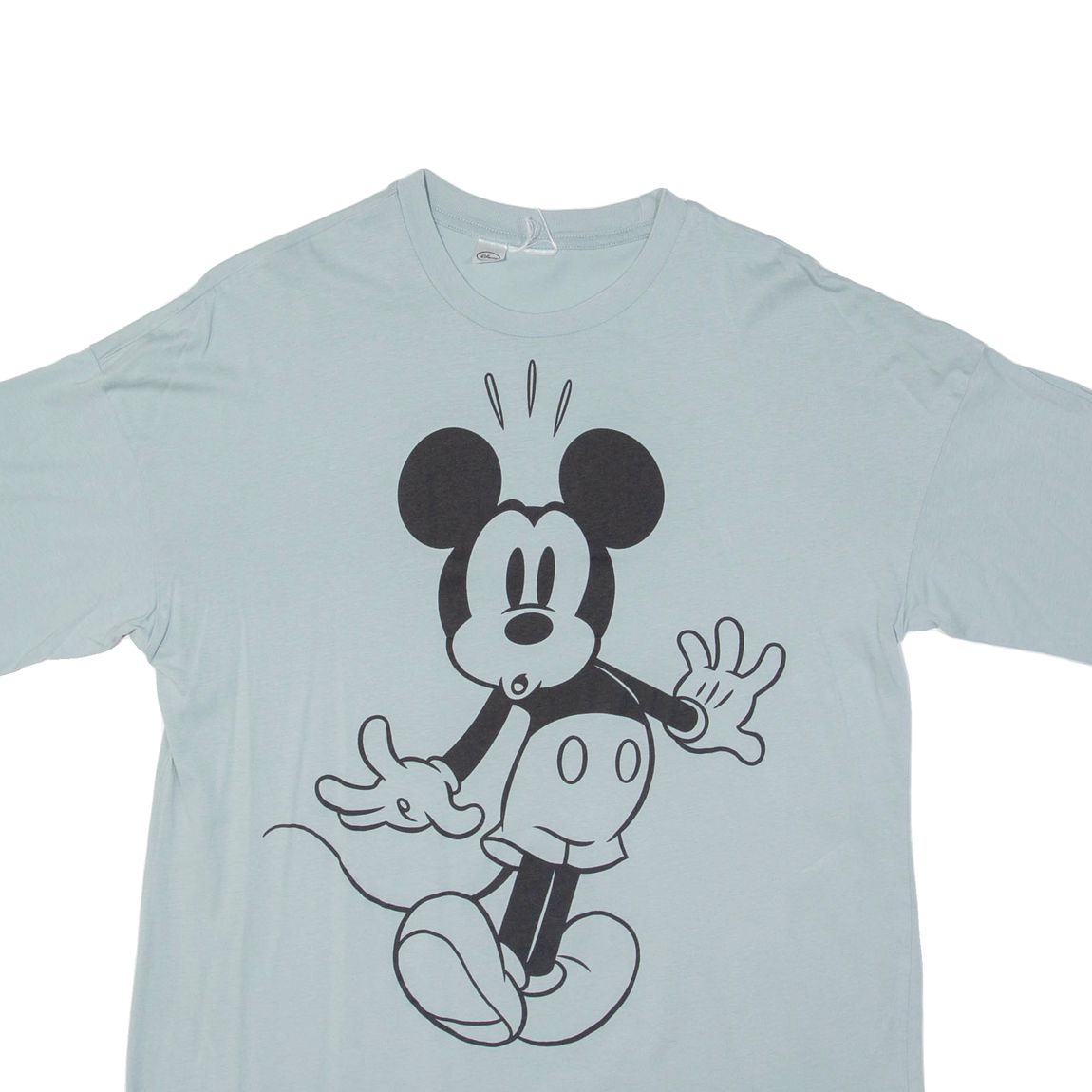 DISNEY Mickey Mouse Womens T-Shirt Blue L