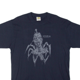 LUCKY WEAR Rotten To The Core Mens T-Shirt Blue XL