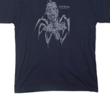 LUCKY WEAR Rotten To The Core Mens T-Shirt Blue XL