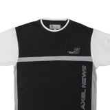 AXEL NEWS Mens T-Shirt Black M