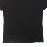 ALEX PLEIN Bejewelled Skull Womens Band T-Shirt Black M