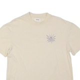 YOURTURN Smiley Sun Womens T-Shirt Cream L