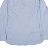 TED BAKER Mens Plain Shirt Blue Long Sleeve M