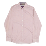 TED BAKER Mens Shirt Pink Long Sleeve M