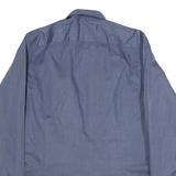 TED BAKER Mens Shirt Blue Striped Long Sleeve M