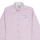 TED BAKER Mens Plain Shirt Pink Long Sleeve M