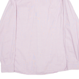 TED BAKER Mens Plain Shirt Pink Long Sleeve M