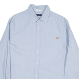 TED BAKER Mens Plain Shirt Blue Long Sleeve M