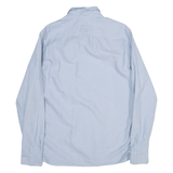 TED BAKER Mens Plain Shirt Blue Long Sleeve M