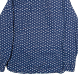 TED BAKER Mens Shirt Blue Floral Long Sleeve M