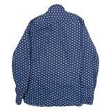 TED BAKER Mens Shirt Blue Floral Long Sleeve M