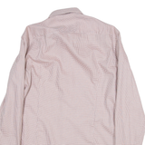 HUGO BOSS Slim Fit Mens Shirt Red Long Sleeve M
