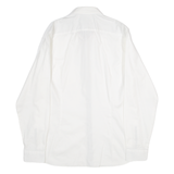 TED BAKER Mens Plain Shirt White Long Sleeve M