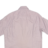 TED BAKER Mens Shirt Red Crazy Pattern M