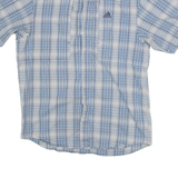 ADIDAS Mens Shirt Blue Check S