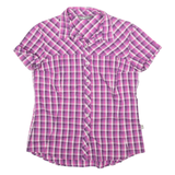 THE NORTH FACE Womens Shirt Pink Gingham M