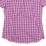 THE NORTH FACE Womens Shirt Pink Gingham M