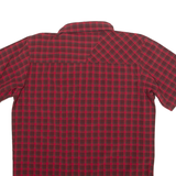 COLUMBIA Mens Shirt Red Check M