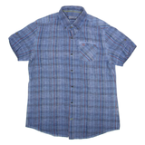 NAPAPIJRI Slim Fit Womens Shirt Blue Check M