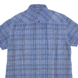 NAPAPIJRI Slim Fit Womens Shirt Blue Check M