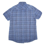 NAPAPIJRI Slim Fit Womens Shirt Blue Check M