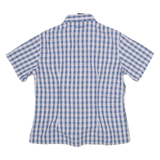 MAMMUT Womens Shirt Blue Check L