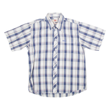 LEE COOPER Regular Mens Shirt Blue Check L