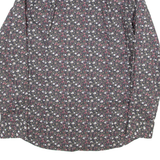JOOP! Slim Fit Mens Shirt Green Floral Long Sleeve M