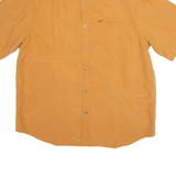 COLUMBIA Mens Plain Shirt Orange L