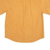 COLUMBIA Mens Plain Shirt Orange L