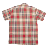 Mens Shirt Red Check L