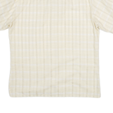 COLDOR Mens Shirt Yellow Striped M