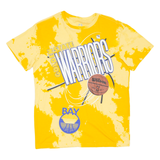 NBA Golden State Warriors Mens T-Shirt Yellow USA XS