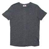 TOMMY JEANS Mens T-Shirt Grey S
