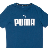PUMA Mens T-Shirt Blue S