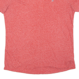 TOMMY JEANS Womens T-Shirt Red XL