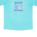 Australia And New Zealand Womens T-Shirt Blue M