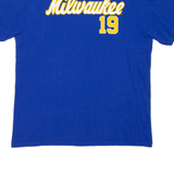 NBA Mens T-Shirt Blue USA L