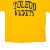 MV SPORTS Toledo Rockets Mens T-Shirt Yellow USA XL