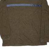 NAUTICA Mens T-Shirt Green Long Sleeve M