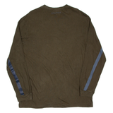 NAUTICA Mens T-Shirt Green Long Sleeve M
