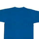 REEBOK Mens T-Shirt Blue L