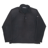 BERGHAUS Womens Fleece Black 1/4 Zip L