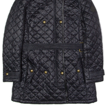 LAUREN RALPH LAUREN Womens Quilted Jacket Black Nylon Diamond XS