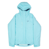 JACK WOLFSKIN Insulated Womens Jacket Blue Hooded L