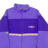 MAMMUT Nordic Zenith Mens Fleece Jacket Purple Flannel 90s Colourblock S